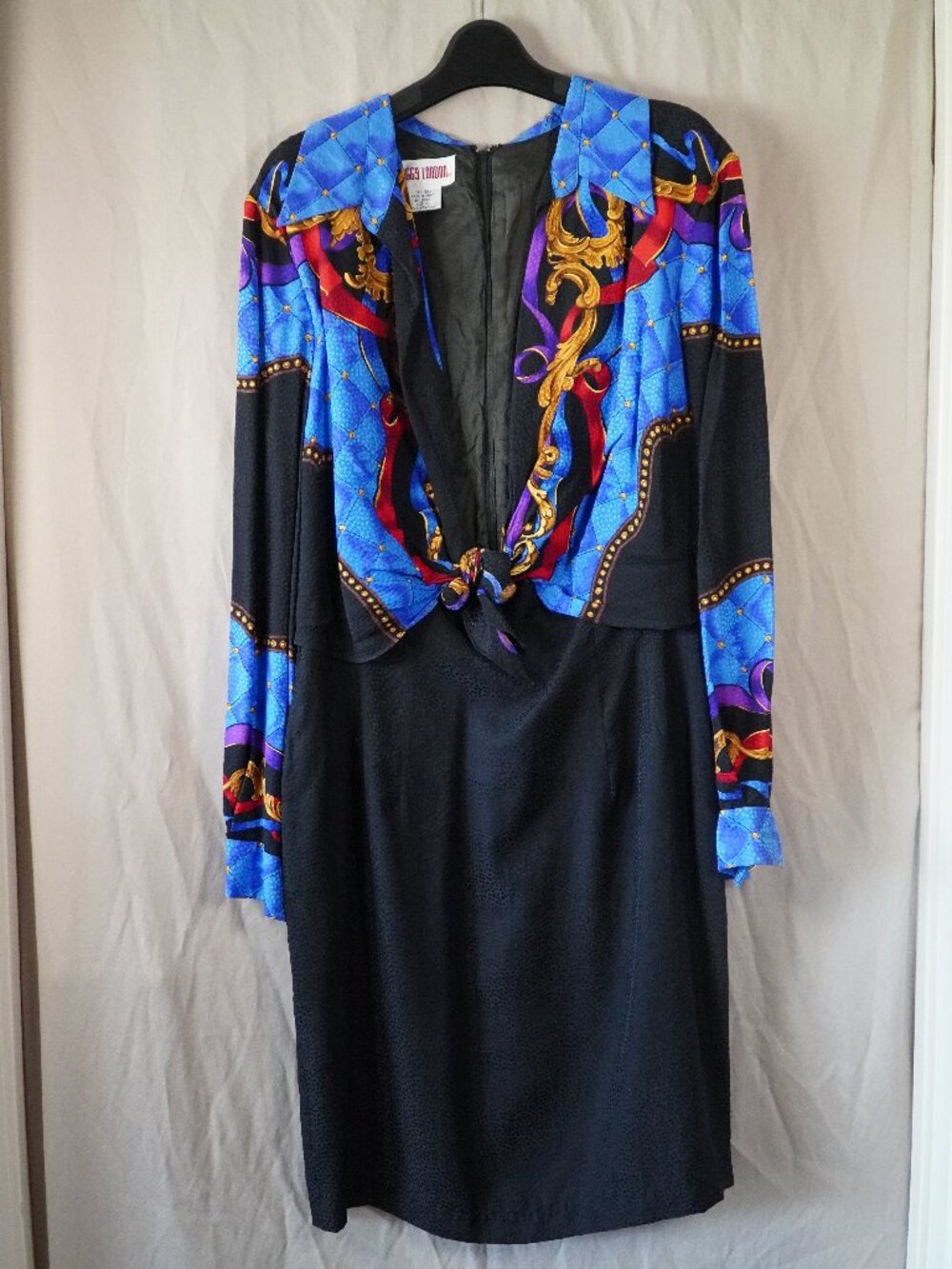 Vintage Maggy London silk dress